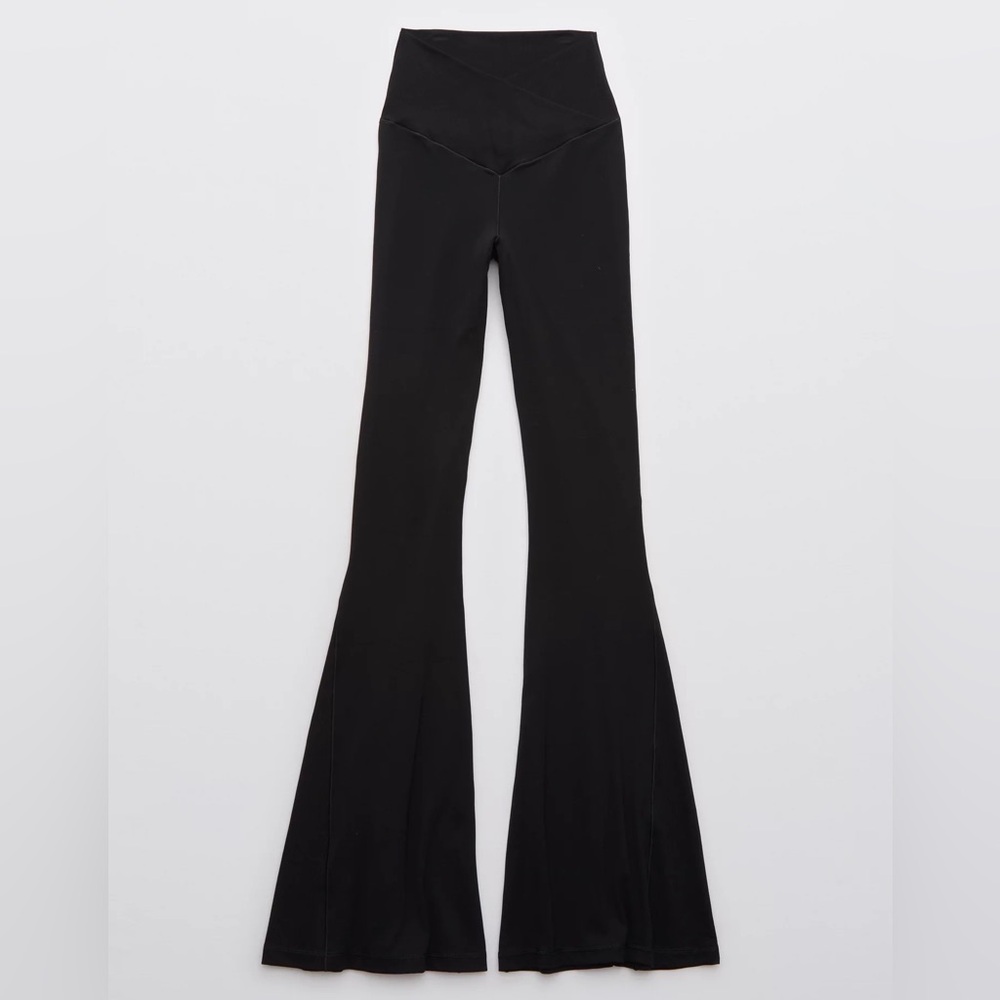 Offline by Aerie Hi-Rise Crossover Flare Leggings